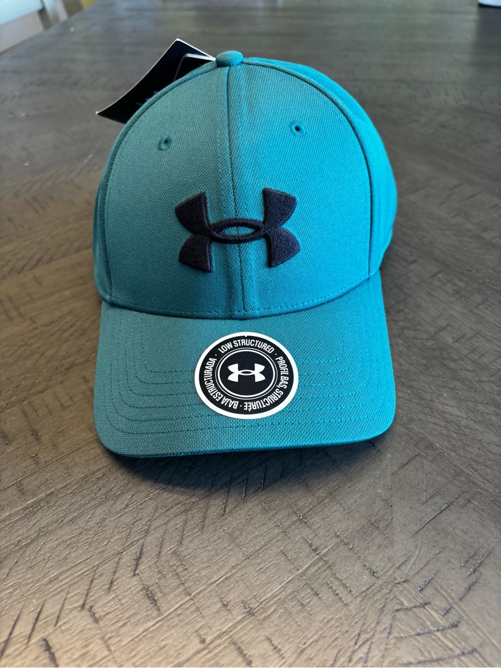 Under Armour Teal Baseball Cap with Black Logo